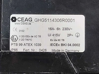 Ceag - ghg5114306r0001 wand contactdoos 16 ampere (2x) - afbeelding 6 van  6
