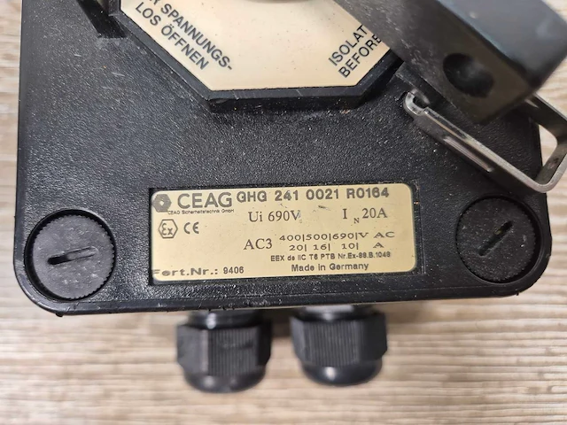 Ceag - qhq 241 0021 r0184 schakelaar (2x) - afbeelding 4 van  4