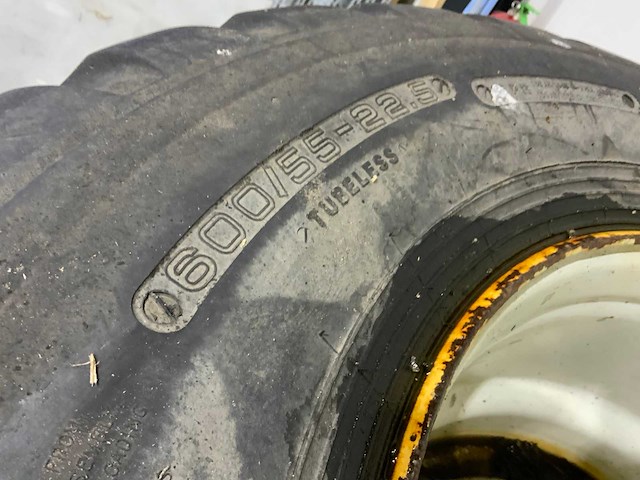 Ceat flotation t422 - 600/55r22.5 kipper band (2x) - afbeelding 9 van  9