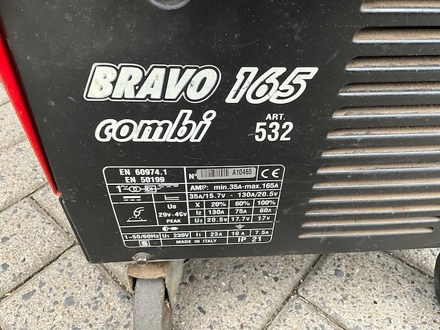 Cebora - bravo 165 combi - lasapparaat - afbeelding 4 van  12