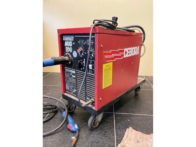 Cebora - compact mig 190 - lasapparaat - afbeelding 2 van  8