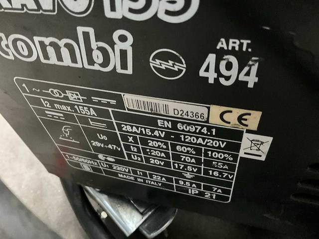 Cebora bravo 155 mig/mag lasapparaat - afbeelding 4 van  4