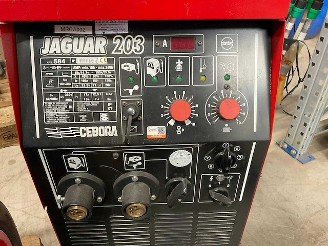 Cebora jaguar 203 mig lasapparaat - afbeelding 2 van  6