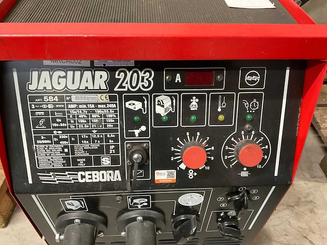 Cebora jaguar 203 mig lasapparaat - afbeelding 4 van  6