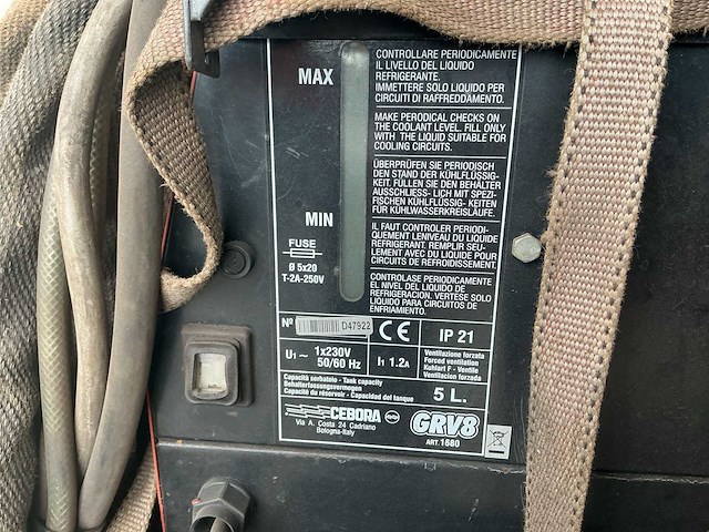 Cebora mig 4540/ts lasapparaat - afbeelding 10 van  10