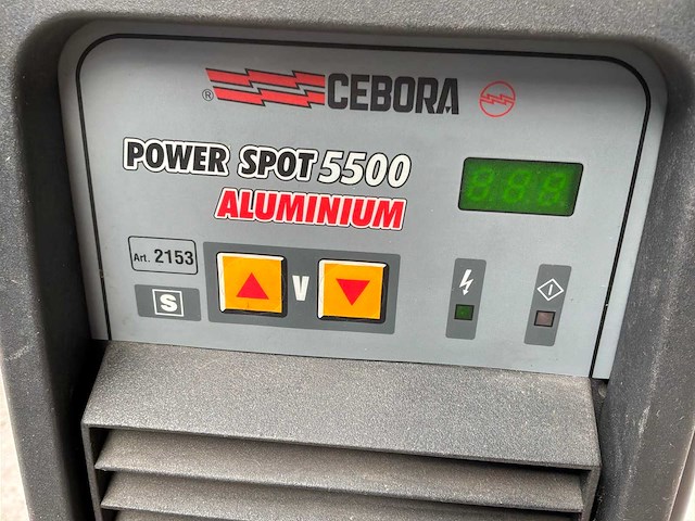 Cebora power spot 5500 stiftlasapparaat aluminium - afbeelding 5 van  8
