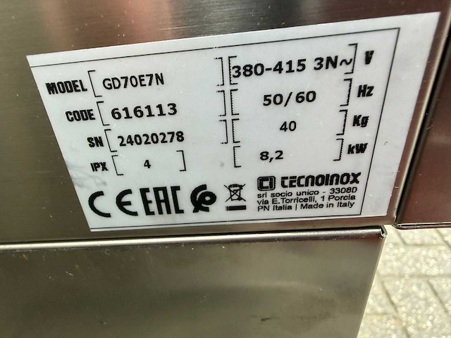 Cecnoinox ongebruikt - water grill - grill- en bakplaat - afbeelding 4 van  4