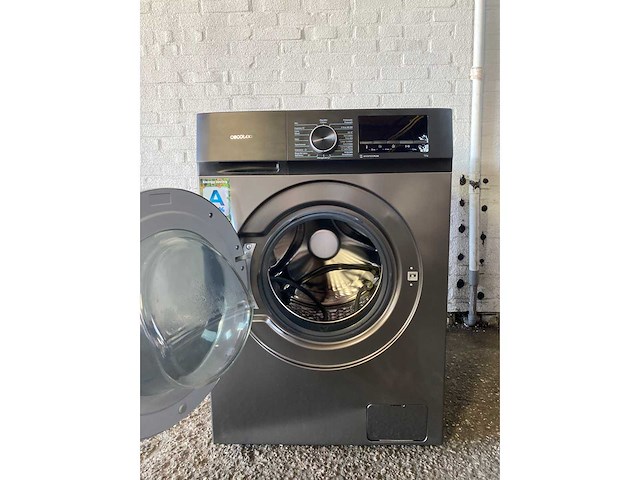 Cecotec a01_eu01_100638 wasmachine voorlader 12 kg 1400 rpm grijs - afbeelding 2 van  4
