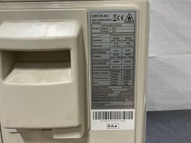 Cecotec airconditioning - afbeelding 5 van  5