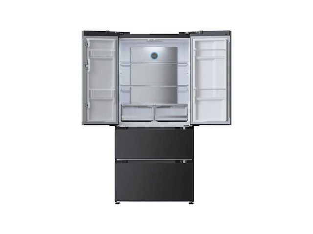Cecotec bolero coolmarket fd 436, vrijstaand, frans deur, zwart, 4 deur(en), touch, op de deur - afbeelding 1 van  8