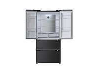 Cecotec bolero coolmarket fd 436, vrijstaand, frans deur, zwart, 4 deur(en), touch, op de deur - afbeelding 1 van  8
