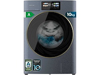 Cecotec bolero dresscode 10950 wasmachine voorlader 10 kg 1400 rpm blauw engels display - afbeelding 1 van  5