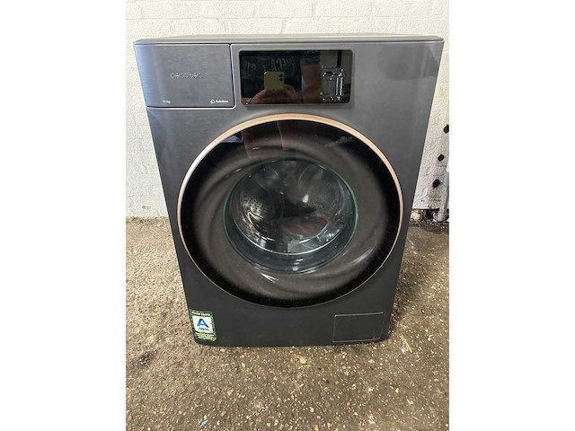 Cecotec bolero dresscode 10950 wasmachine voorlader 10 kg 1400 rpm blauw engels display - afbeelding 2 van  5