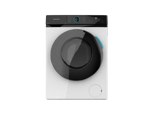 Cecotec bolero dresscode 8110 wasmachine voorlader 8 kg 1200 rpm wit- duits display - afbeelding 1 van  5