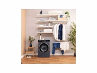 Cecotec bolero dresscode 8610 wasmachine voorlader 8 kg 1400 rpm blauw- duits display