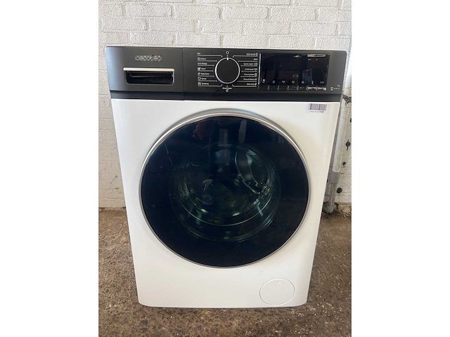 Cecotec bolero dresscode 8610 wasmachine voorlader 8 kg 1400 rpm wit – engels display - afbeelding 1 van  5