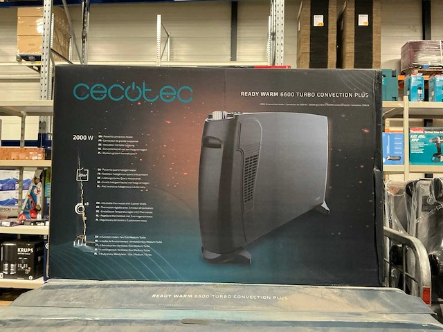 Cecotec ready warm 6600 turbo convection plus - afbeelding 1 van  2