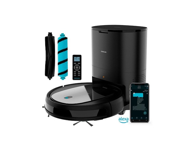 Cecotec robotstofzuiger conga 2290 ultra home zwart - afbeelding 2 van  5