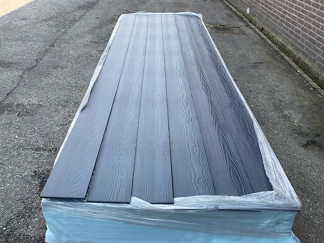 Cedral - lap wood - gevelstrook - leisteengrijs - 360x190x1 cm (130x) - afbeelding 2 van  9