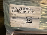 Cedral - lap wood - gevelstrook - leisteengrijs - 360x190x1 cm (130x) - afbeelding 6 van  9
