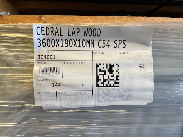 Cedral - lap wood - gevelstrook - tingrijs - 360x19x1 cm (144x) - afbeelding 6 van  9