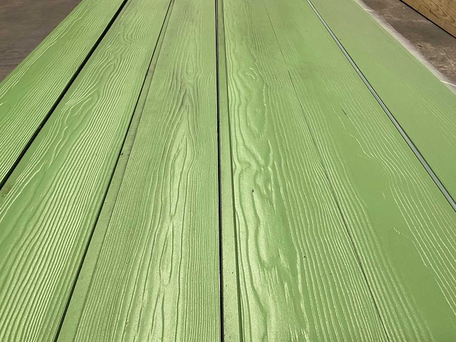 Cedral gevelstrook - brandklasse a2 - appelgroen - 360x18,6x1,2 cm (39x) - afbeelding 1 van  2