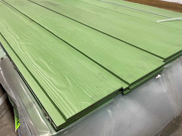 Cedral gevelstrook - brandklasse a2 - appelgroen - 360x18,6x1,2 cm (39x) - afbeelding 2 van  2