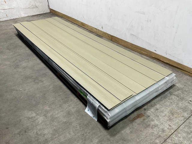 Cedral gevelstrook - brandklasse a2 - olijfgroen - 360x18,6x1,2 cm (68x) - afbeelding 1 van  5