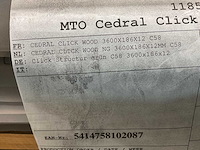 Cedral gevelstrook - brandklasse a2 - olijfgroen - 360x18,6x1,2 cm (68x) - afbeelding 5 van  5