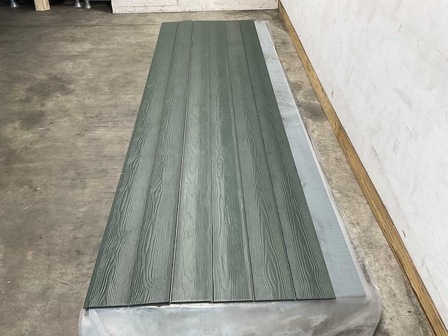 Cedral gevelstrook - brandklasse a2 - roseda groen - 360x18,6x1,2 cm (108x) - afbeelding 3 van  8