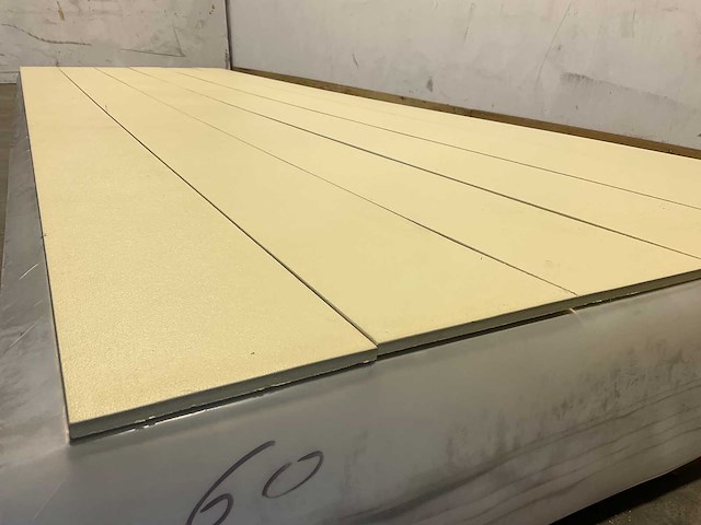 Cedral gevelstrook - brandklasse a2 - zandgeel - 360x18,6x1,2 cm (60x) - afbeelding 1 van  2