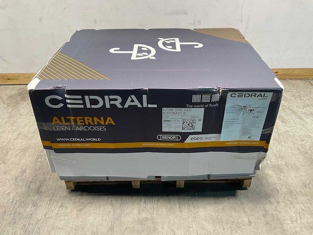 Cedral leisteen - brandklasse a2 - betongrijs - 60x32 cm (1008x) - afbeelding 4 van  11