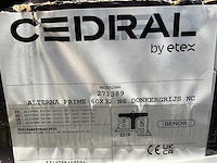 Cedral leisteen - brandklasse a2 - donkergijs - 60x32 cm (1008x) - afbeelding 7 van  9