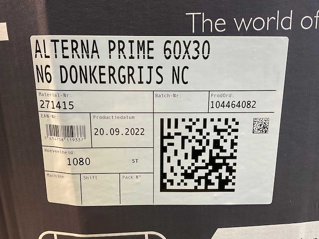 Cedral leisteen - brandklasse a2 - donkergrijs - 60x30 cm (1080x) - afbeelding 11 van  11