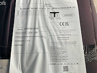 Cedral leisteen - brandklasse a2 - henegouwsblauw - 60x32cm (1008x) - afbeelding 5 van  5