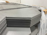 Cedral leisteen - brandklasse a2 - zinkgrijs - 45x32 cm (1320x) - afbeelding 1 van  4