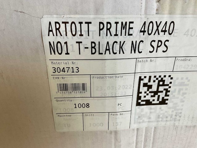 Cedral leisteen - brandklasse a2 - zwart - 40x40 cm (1008x) - afbeelding 6 van  6