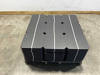 Cedral leisteen - brandklasse a2 - zwart - 40x40 cm (1008x) - afbeelding 2 van  5