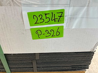 Cedral leisteen - brandklasse a2 - zwart - 40x40 cm (1008x) - afbeelding 9 van  11