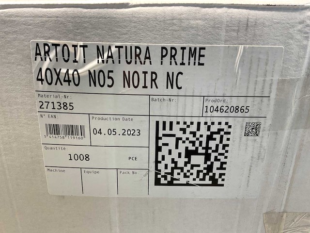 Cedral leisteen - brandklasse a2 - zwart - 40x40 cm (1008x) - afbeelding 8 van  9