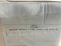 Cedral leisteen - brandklasse a2 - zwart - 40x40 cm (1008x) - afbeelding 1 van  3