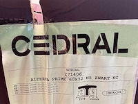 Cedral leisteen - brandklasse a2 - zwart - 60x32 cm (1008x) - afbeelding 2 van  11