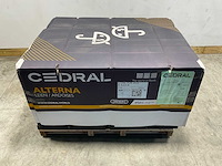 Cedral leisteen - brandklasse a2 - zwart - 60x32 cm (1008x) - afbeelding 4 van  11