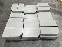 Cedral leisteen 3g - brandklasse a2 - parelgrijs - 40x40cm (294x) - afbeelding 2 van  7