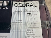 Cedral leisteen 3g - brandklasse a2 (onbrandbaar) - betongrijs - 60x32 cm (1008x) - afbeelding 7 van  9