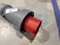 Cee krachtstroom verdeelkabel met mennekes stekker en meerdere uitgangen - afbeelding 3 van  4