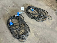 Cee verlengkabel (2x) - afbeelding 1 van  3