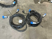 Cee verlengkabel (2x)