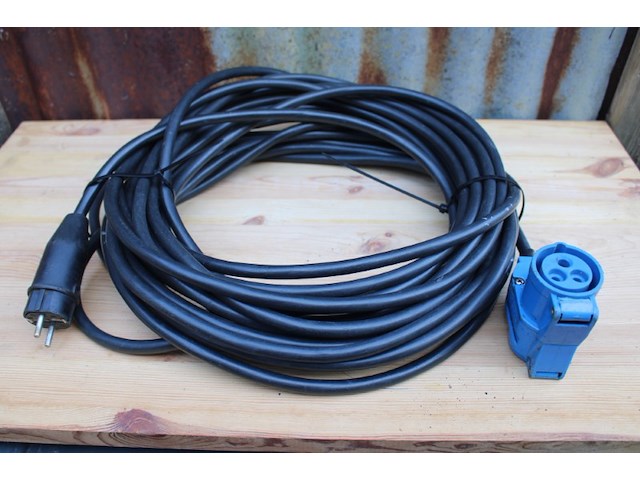 Cee verloopkabel ca 20 meter - afbeelding 2 van  9