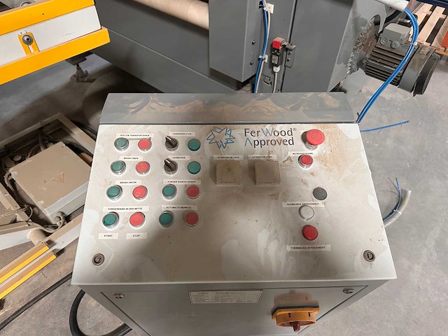 Cefla - orma - tn 3500/1/rbt - i 413 - borstelmachine + lijmwals - afbeelding 7 van  24